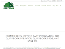 Tablet Screenshot of cartspan.com